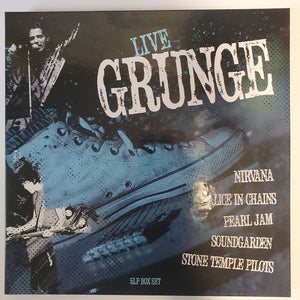 Nirvana, Alice In Chains, Pearl Jam, Soundgarden, Stone Temple Pilots ‎– Live Grunge - New 5 LP Record Box Set 2020 Interference UK Import Colored Vinyl, Book & Numbered - Alternative Rock / Grunge