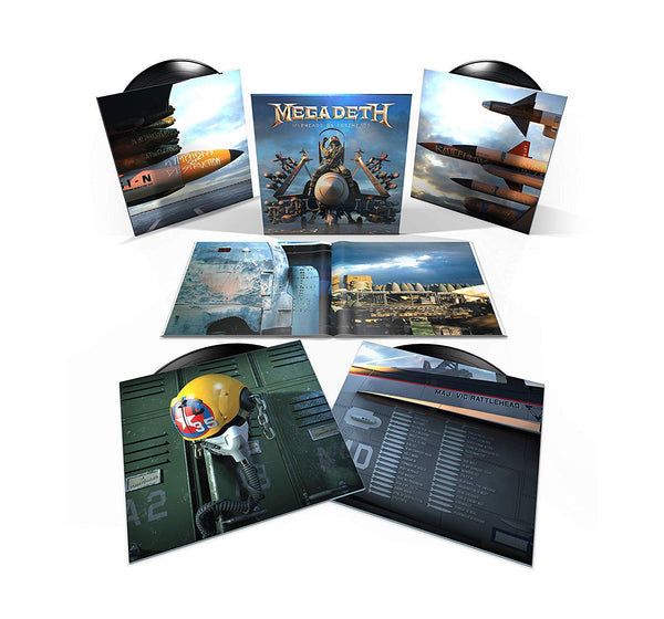 Megadeth - Warheads on Foreheads - New 4 Lp Box Set 2019 Capitol USA 180 gram Vinyl & Book - Heavy Metal  / Thrash - Shuga Records