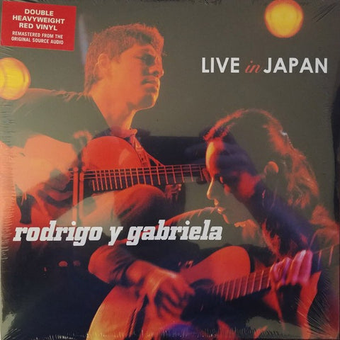 Rodrigo Y Gabriela ‎– Live In Japan (2008) - New 2 LP Record 2019 Rubyworks USA Red Vinyl - Latin Rock