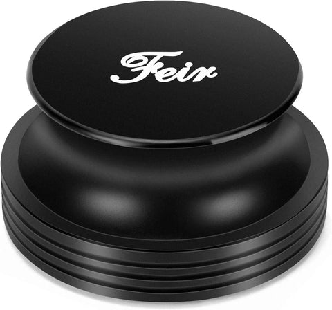 Feir Record Weight Stabilizer with Protective Pad 14oz Vinyl Turntable Weight – Durable & Stylish LP Stabilizer – Fits Any Turntable - Black