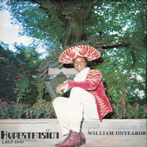 William Onyeabor ‎– Hypertension (1982) - New LP 2015 Luaka USA Vinyl Reissue - Nigerian Funk