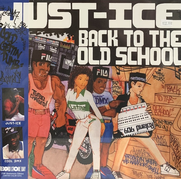 Just-Ice ‎– Back To The Old School (1986) - New LP Record Store Day 20