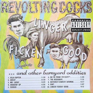 Revolting Cocks ‎– Linger Ficken' Good ...And Other Barnyard Oddities (1993) - New 2 Lp Record 2018 Run Out Groove USA Black & Yellow Mixed Vinyl - Electronic Rock / Leftfield / Industrial