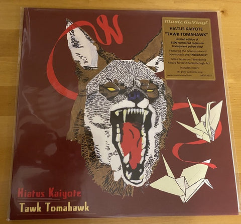Hiatus Kaiyote ‎– Tawk Tomahawk (2012) - New LP Record 2021 Music On Vinyl Europe Import Yellow 180 gram Vinyl & Numbered - Neo Soul / Funk / Jazz