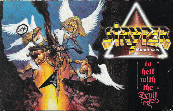 Stryper - To Hell With The Devil - VG+ 1986 USA Cassette Tape - Heavy Metal/Rock