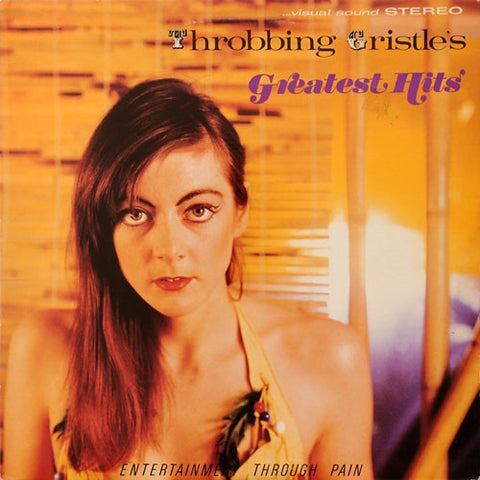 Throbbing Gristle - Greatest Hits (1981) - New 2019 Record LP Transparent Orange Vinyl - Industrial / Experiemental