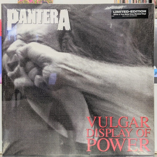 Pantera ‎– Vulgar Display Of Power (1992) - New LP Record 2021 ATCO/Rhino US White & True Metal Gray Marbled Vinyl - Heavy Metal / Thrash