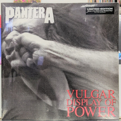 Pantera ‎– Vulgar Display Of Power (1992) - New LP Record 2021 ATCO/Rhino US White & True Metal Gray Marbled Vinyl - Heavy Metal / Thrash