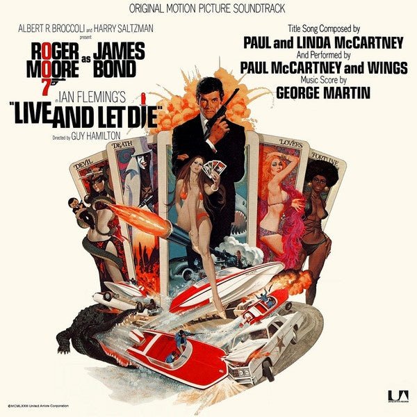 Various - Live And Let Die OST (James Bond 007) - VG+ LP Record 1973 United Artists USA Original Vinyl - Soundtrack - Shuga Records