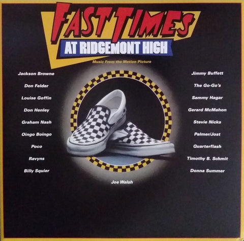 Various ‎– Fast Times At Ridgemont High • Music From The Motion Picture (1982) - New 2 LP Record 2017 Asylum/Full Moon USA Vinyl - Soundtrack
