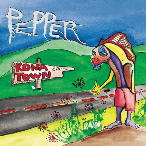 Pepper - Kona Town (2002) - Mint- LP Record Store Day 2020 Volcom RSD Blue Splatter Vinyl - Punk / Reggae / Punk