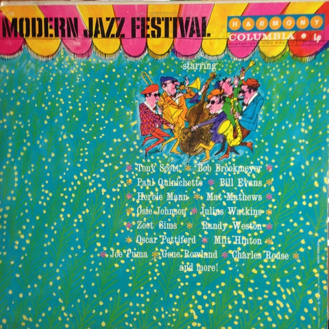 Various ‎– Modern Jazz Festival - VG Lp Record 1958 Harmony USA Mono Vinyl - Jazz