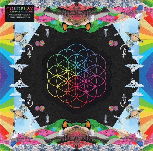Coldplay - A Head Full of Dreams - Mint- 2 Lp Record 2015 USA 180 gram Black Vinyl - Alternative Rock / Pop