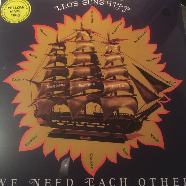 Leo's Sunshipp ‎– We Need Each Other (1978) - New Lp Record 2020 Expansion UK Import 180 gram Yellow Vinyl - Soul / Funk - Shuga Records