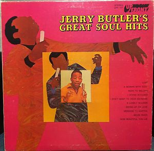 Jerry Butler ‎– Jerry Butler's Great Soul Hits - VG+ Lp Record 1970s USA Vinyl - Soul - Shuga Records