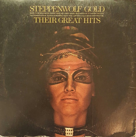 Steppenwolf ‎– Steppenwolf Gold (Their Great Hits) - VG+ Lp Record 1972 Dunhill ABC USA Vinyl - Classic Rock / Hard Rock
