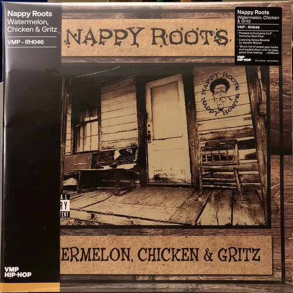 Nappy Roots - Watermelon, Chicken & Gritz (2002) - New 2 LP Record 2021 Atlantic Vinyl Me Please USA Kentucky Mud Vinyl - Hip Hop - Shuga Records