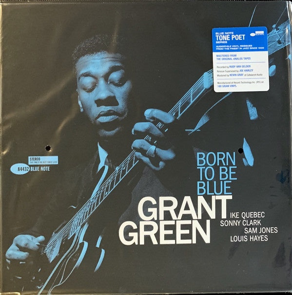 Grant Green ‎– Born To Be Blue (1985) - New LP Record 2019 Blue Note Tone Poet Vinyl - Jazz / Hard Bop / Soul-Jazz - Shuga Records