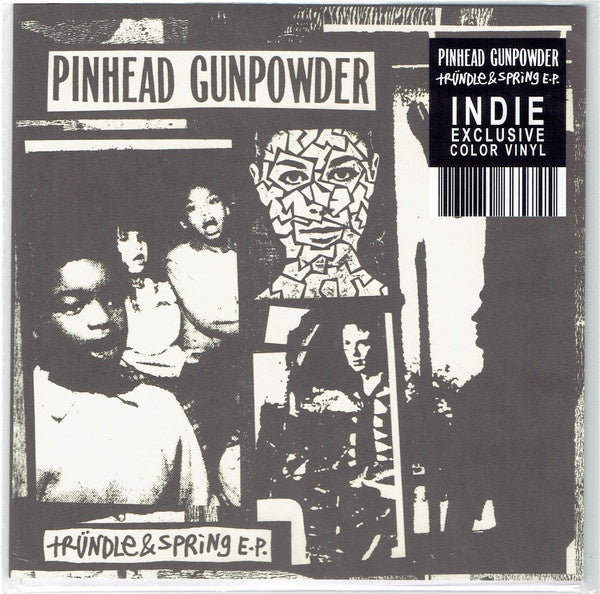 Pinhead Gunpowder ‎– Trundle & Spring E.P. (1991) - New 7" EP Record 2021 USA 1-2-3-4 Go! White Vinyl - Punk - Shuga Records