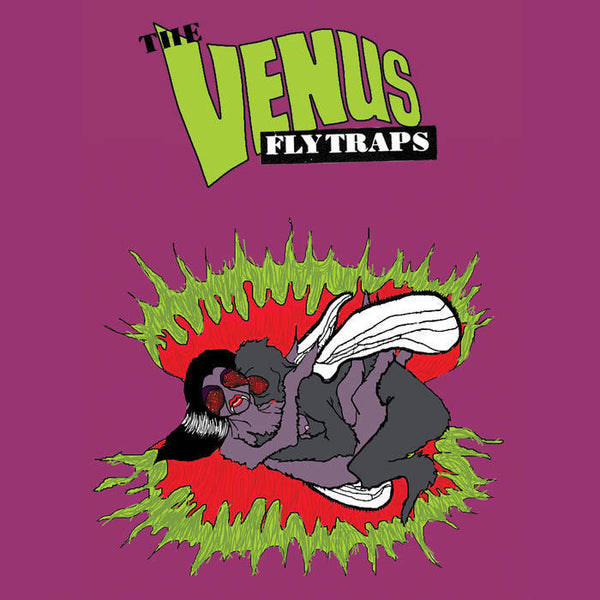 The Venus Fly Traps - S/T EP - New Cassette - 2016 Quality Time Gold Tape - Cleveland, OH Gutter Pop / Garage Rock
