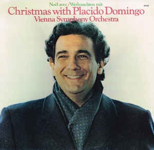 Placido Domingo : Vienna Symphony Orchestra – Christmas With Placido Domingo - New LP Record 1982 CBS USA Vinyl - Christmas / Holiday / Classical