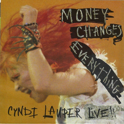 Cyndi Lauper ‎– Money Changes Everything (Live) - Mint- 45rpm 1984 USA Portrait Records - Electronic / Rock / New Wave