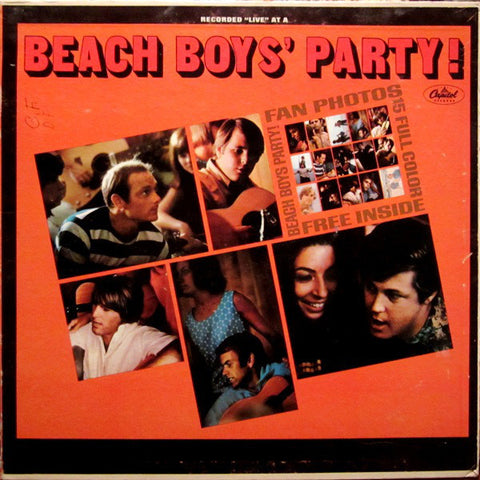 The Beach Boys ‎– Beach Boys' Party! VG 1965 Capitol Mono Pressing with Gatefold Sleeve USA - Pop / Surf Rock
