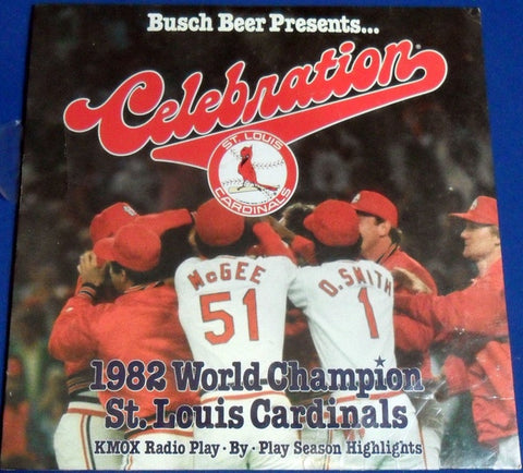 Busch Beer Presents... Celebration - 1982 World Champion St. Louis Cardinals - VG+ 1982 USA - Non-Music / Spoken Word