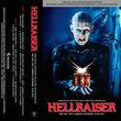 Christopher Young - Hellraiser (1987) - New Cassette 2018 Lakeshore Records Clear Red Tape - Soundtrack