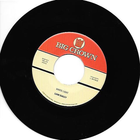 Liam Bailey ‎– White Light / Cold & Clear - New 7" Single 2020 Big Crown USA Vinyl - Reggae / Disco