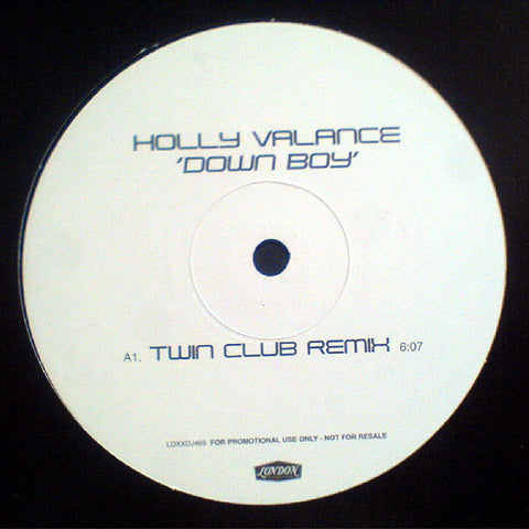 Holly Valance - Down Boy VG+ - 12" Single 2002 London UK - House