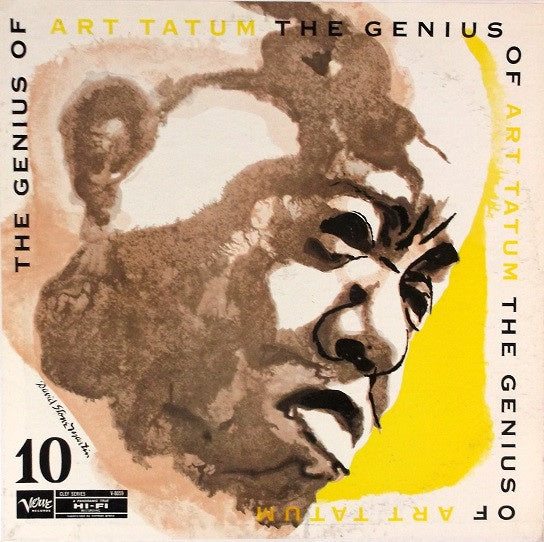 Art Tatum ‎– The Genius Of Art Tatum # 10 (1955) - VG+ LP Record 1961 Verve USA Mono Vinyl - Jazz - Shuga Records