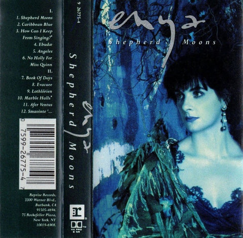 Enya - Shepherd Moons - Used Cassette 1992 Reprise Tape - New Age