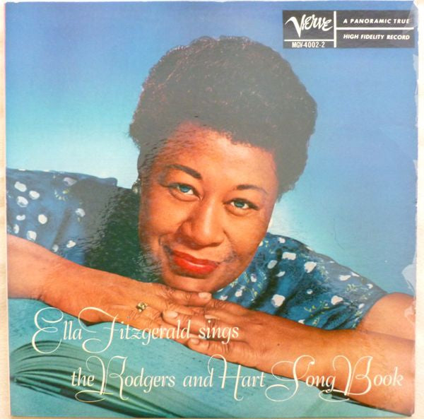 Ella Fitzgerald ‎– Ella Fitzgerald Sings The Rodgers And Hart Song Book - VG- 2 Lp Record 1956 USA Mono Original Vinyl - Jazz - Shuga Records