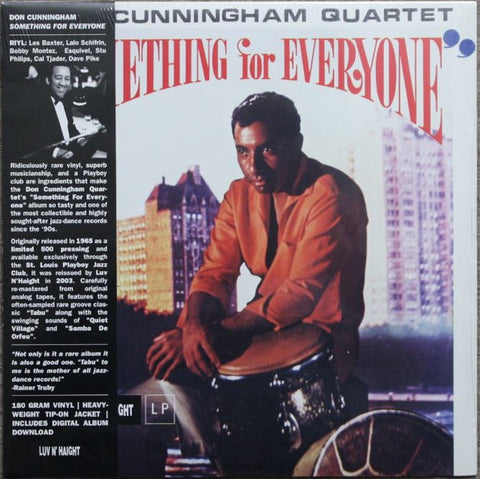 Don Cunningham Quartet - Something For Everyone (1965) - New LP Record Store Day Black Friday 2020 Luv N Haight USA 180 gram Vinyl & Download - Latin Jazz