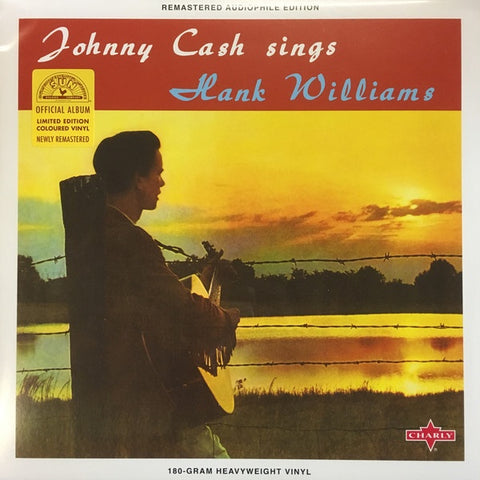 Johnny Cash ‎– Johnny Cash Sings Hank Williams (1960) - New LP Record 2018 Sun Limited Colored Vinyl - Country
