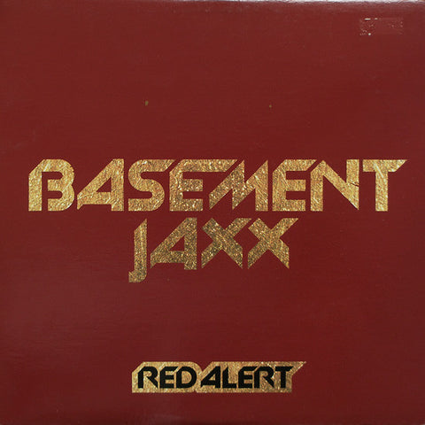 Basement Jaxx ‎– Red Alert VG+ 12" Single 1999 Astralwerks USA - House
