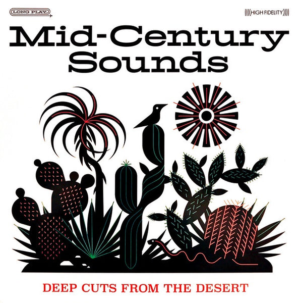 Various ‎– Mid-Century Sounds: Deep Cuts From The Desert - New 2 LP Record 2017 Fervor USA Black & White Vinyl - Rock & Roll / Rockabilly / Soul - Shuga Records