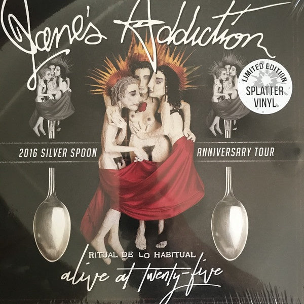 Jane's Addiction ‎– Alive At Twenty-Five - Ritual De Lo Habitual - New 2 LP Record 2017 Cleopatra USA Splatter Vinyl - Alternative Rock - Shuga Records