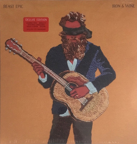 Iron And Wine ‎– Beast Epic - Mint- 2 LP Record 2017 Sub Pop Red & Blue Vinyl, Booklet & Download - Indie Rock