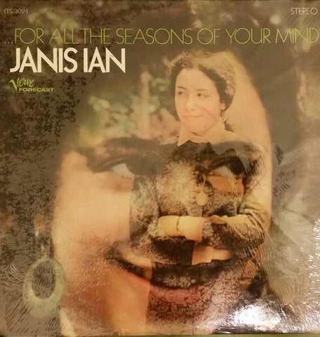 Janis Ian ‎– ...For All The Seasons Of Your Mind - VG LP Record 1967 Verve Forecast USA Vinyl - Folk Rock / Psychedelic Rock