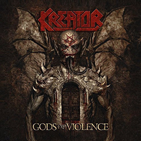 Kreator - Gods of Violence - New Vinyl Record 2017 Nuclear Blast Gatefold 2-LP 'Dark Red Black' Colored Vinyl, LTD to 500! - Thrash / Death Metal