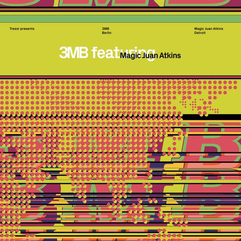 3MB Feat. Magic Juan Atkins – 3MB Feat. Magic Juan Atkins - New 2 LP Germany Import Tresor Vinyl - Techno / Electronic