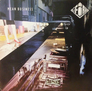 The Firm ‎– Mean Business MINT- 1986 Atlantic PROMO LP with Original Sleeve - Hard Rock
