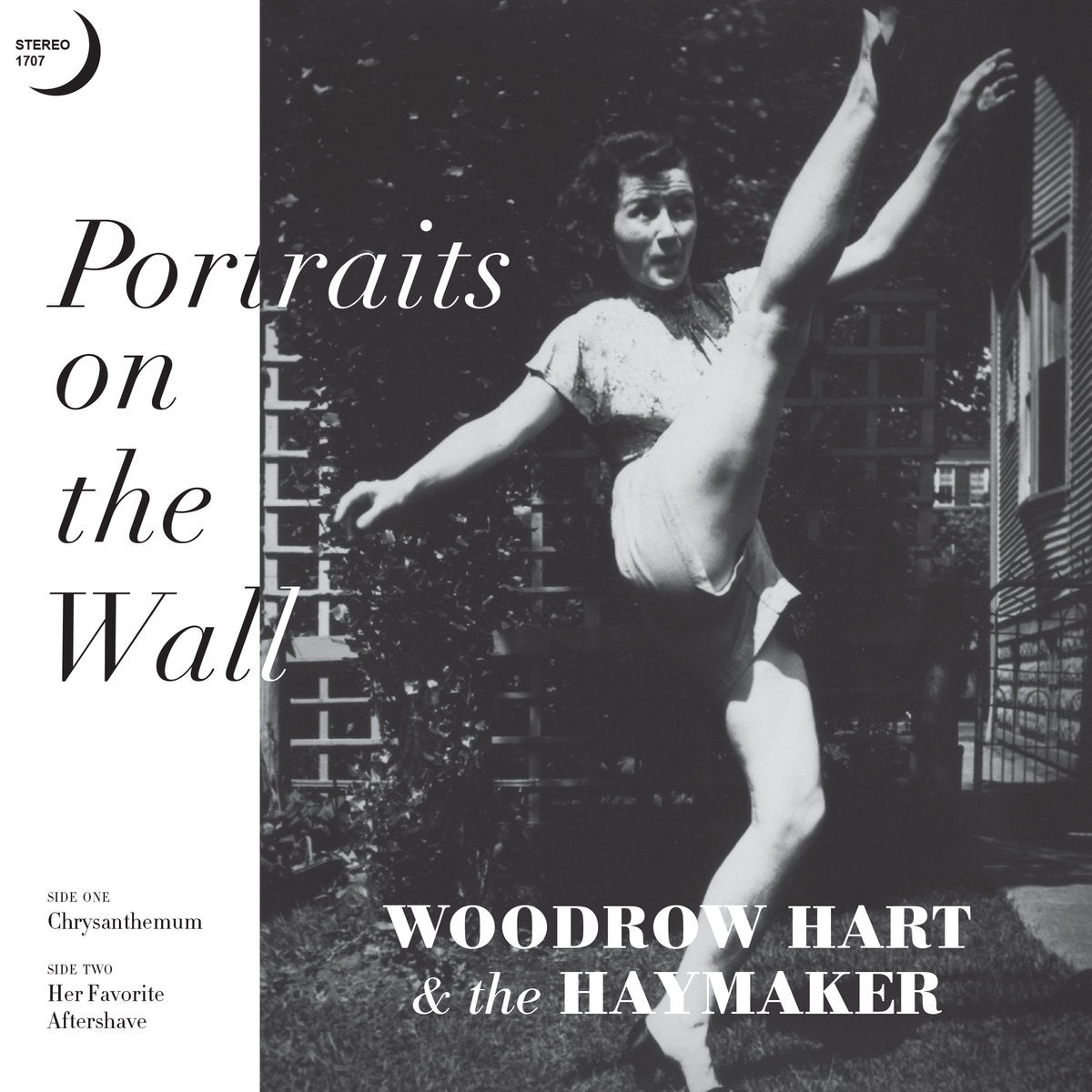 Woodrow Hart & the Haymaker - Portaits on The Wall - New 7" Vinyl 2018 The Mighty Ohio Records Pressing with 45 Adapter and Download - Chicago, IL Folk / Americana