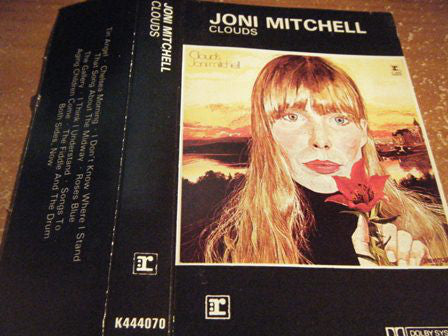 Joni Mitchell - Clouds - VG+ 1969 (UK Import) Stereo Cassette Tape - Rock