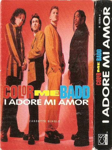 Color Me Badd – I Adore Mi Amor - Used Cassette Tape Giant 1991 USA - Hip Hop