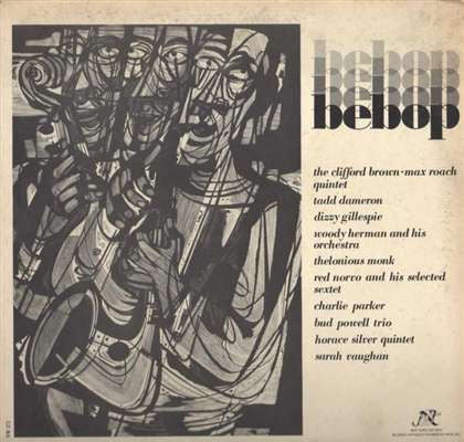 Various ‎– Bebop - VG+ Lp Record 1976 New World USA Vinyl - Jazz / Bop
