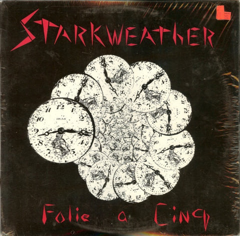 Starkweather ‎– Folie A Cinq - VG+ Lp Record 1987 USA Original Vinyl - Rock