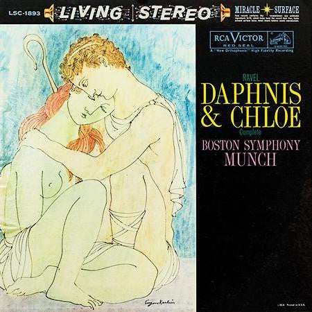 Charles Munch, Boston Symphony Orchestra ‎– Ravel: Daphnis And Chloe (1955) - New LP Record RCA Living Stereo Analogue Productions 200 gram Vinyl - Classical